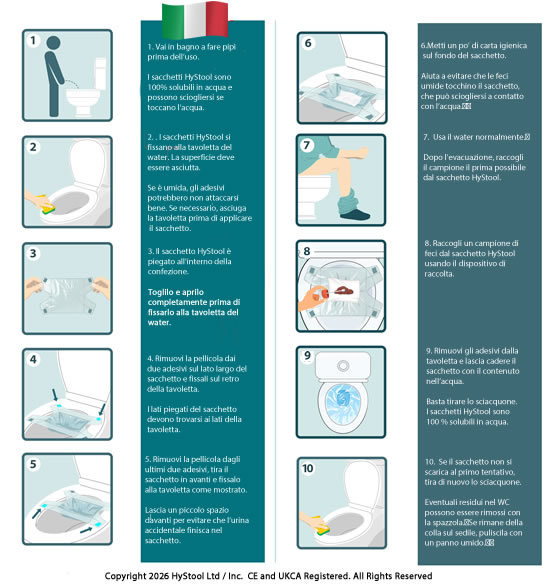 italian instructions