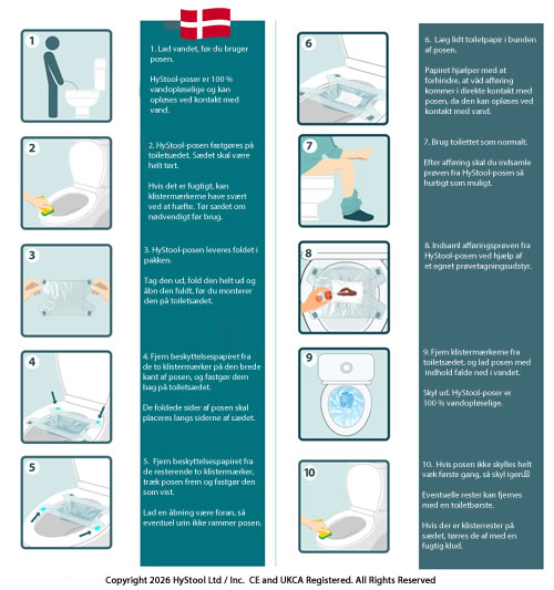 danish instructions